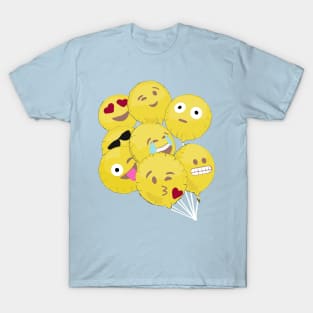 Emoji balloons T-Shirt